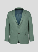 Veste de Costume Grande Taille Verte