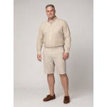 Chemise Rayée Ralph pour Homme Grand Beige et Blanche