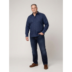 Chemise Gianni Micro Motifs pour Homme Grand Marine