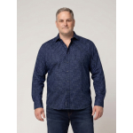 Chemise Gianni Micro Motifs pour Homme Grand Marine
