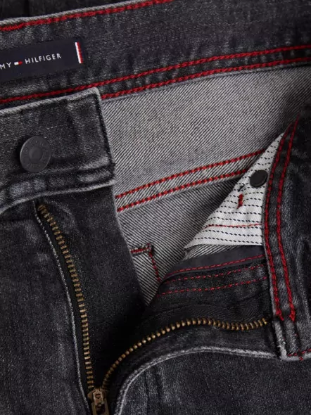 Jean Agar Black Tommy Hilfiger Grande Taille