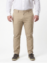 Chino Twill Grande Taille Beige