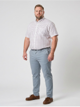 Pantalon Chino Alex Grande Taille Bleu