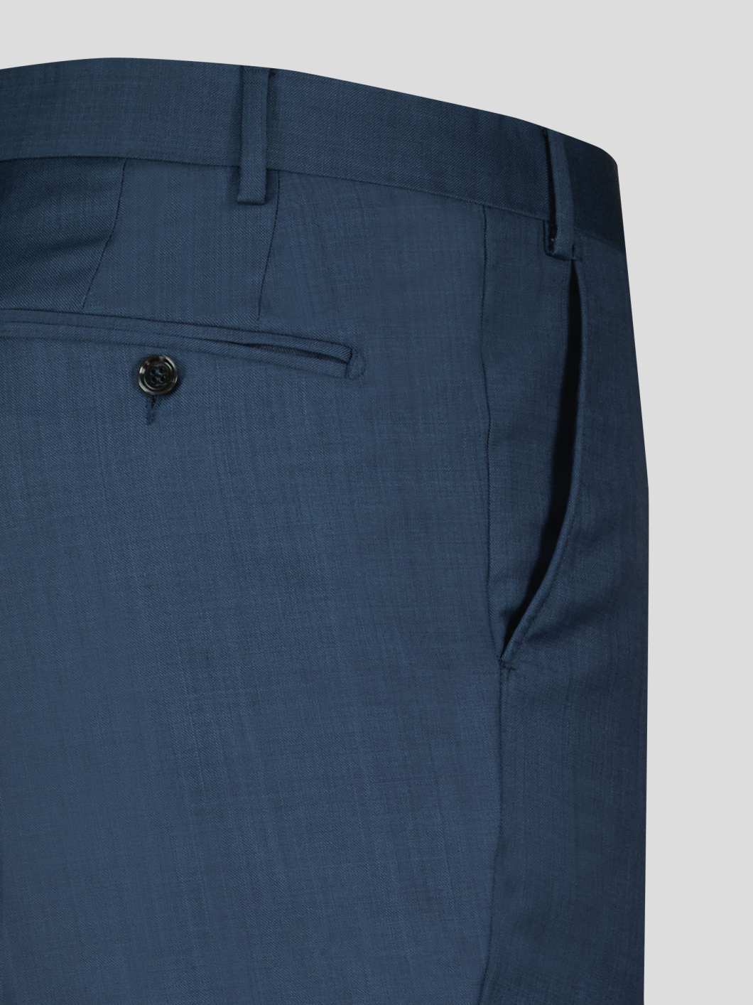 Pantalon de Costume Faux-Uni pour Homme Grand Bleu Indigo