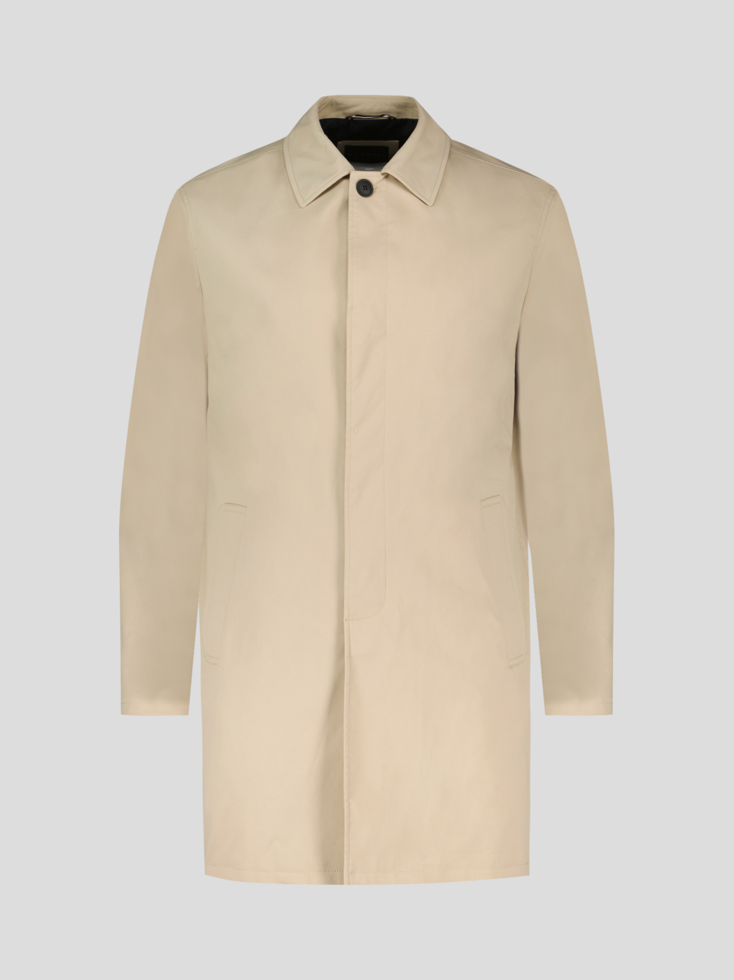 Imperméable Doublée Homme Grand Beige
