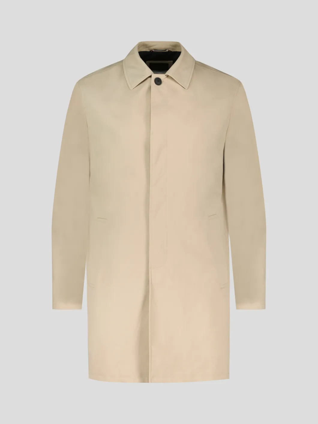 Imperméable Doublée Homme Grand Beige
