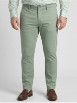 Chino Twill Grande Taille Vert pastel