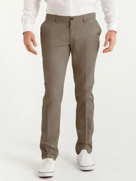 Pantalon Coton Uni Capel Grande Taille