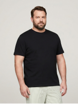 Tee-Shirt Jersey Grande Taille Noir
