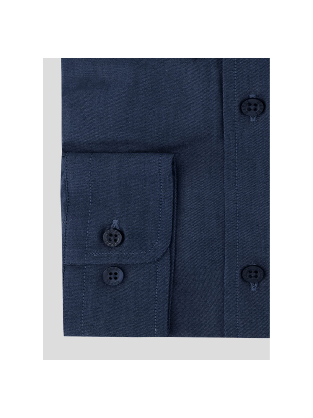 Chemise en Coton Unie Marine Capel Grande Taille