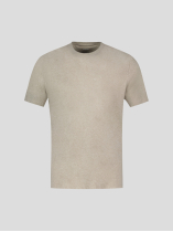 Tee-Shirt Uni Grande Taille Beige