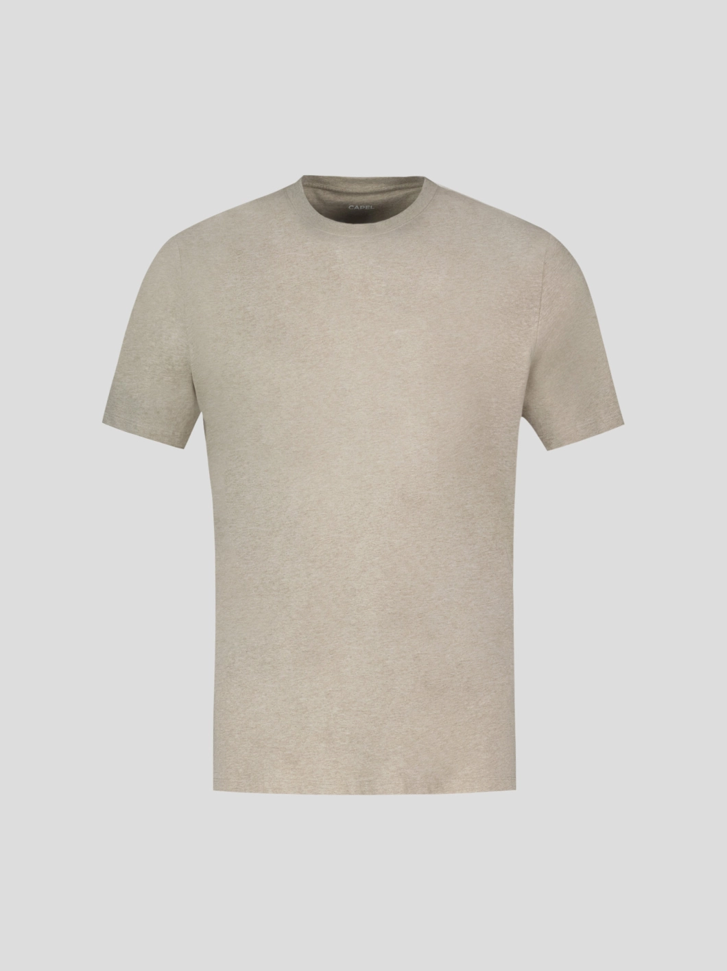Tee-Shirt Uni Grande Taille Beige