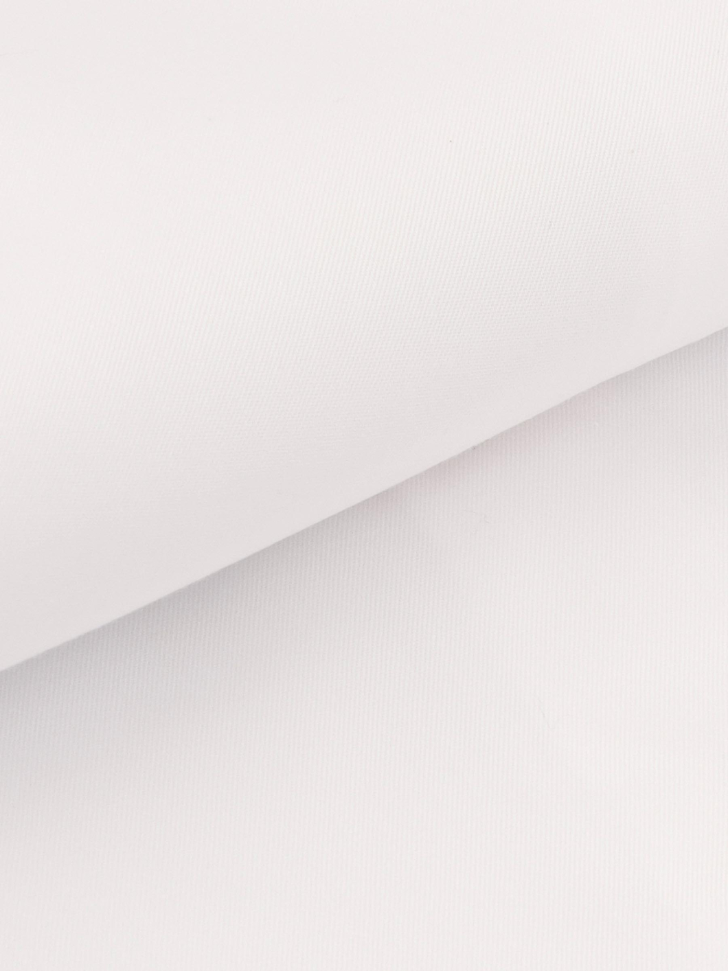 Chemise Col Cassé Double Retors César Grande Taille Blanche