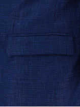 Veste Nattée Grande Taille Bleue