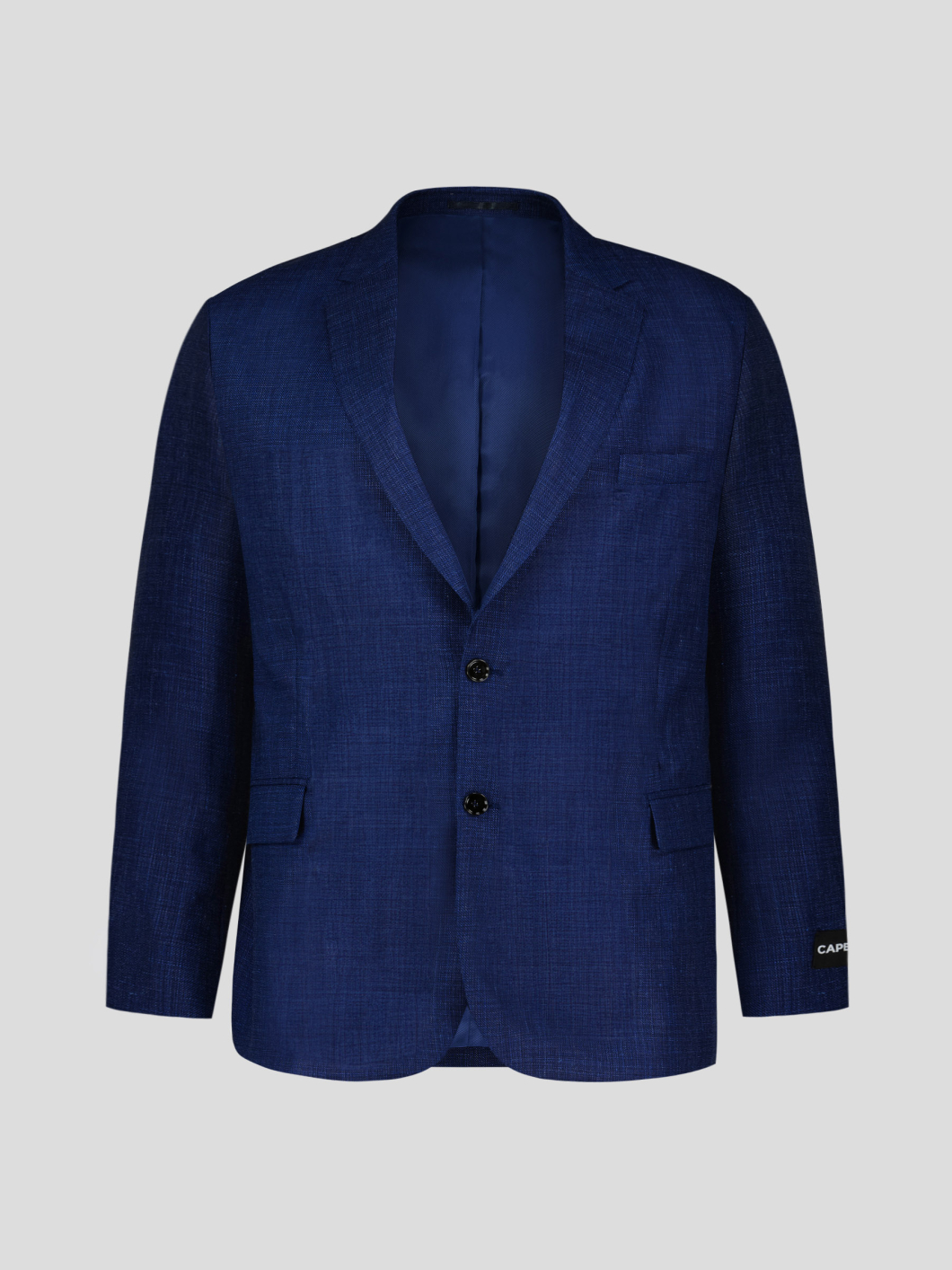Veste Nattée Grande Taille Bleue