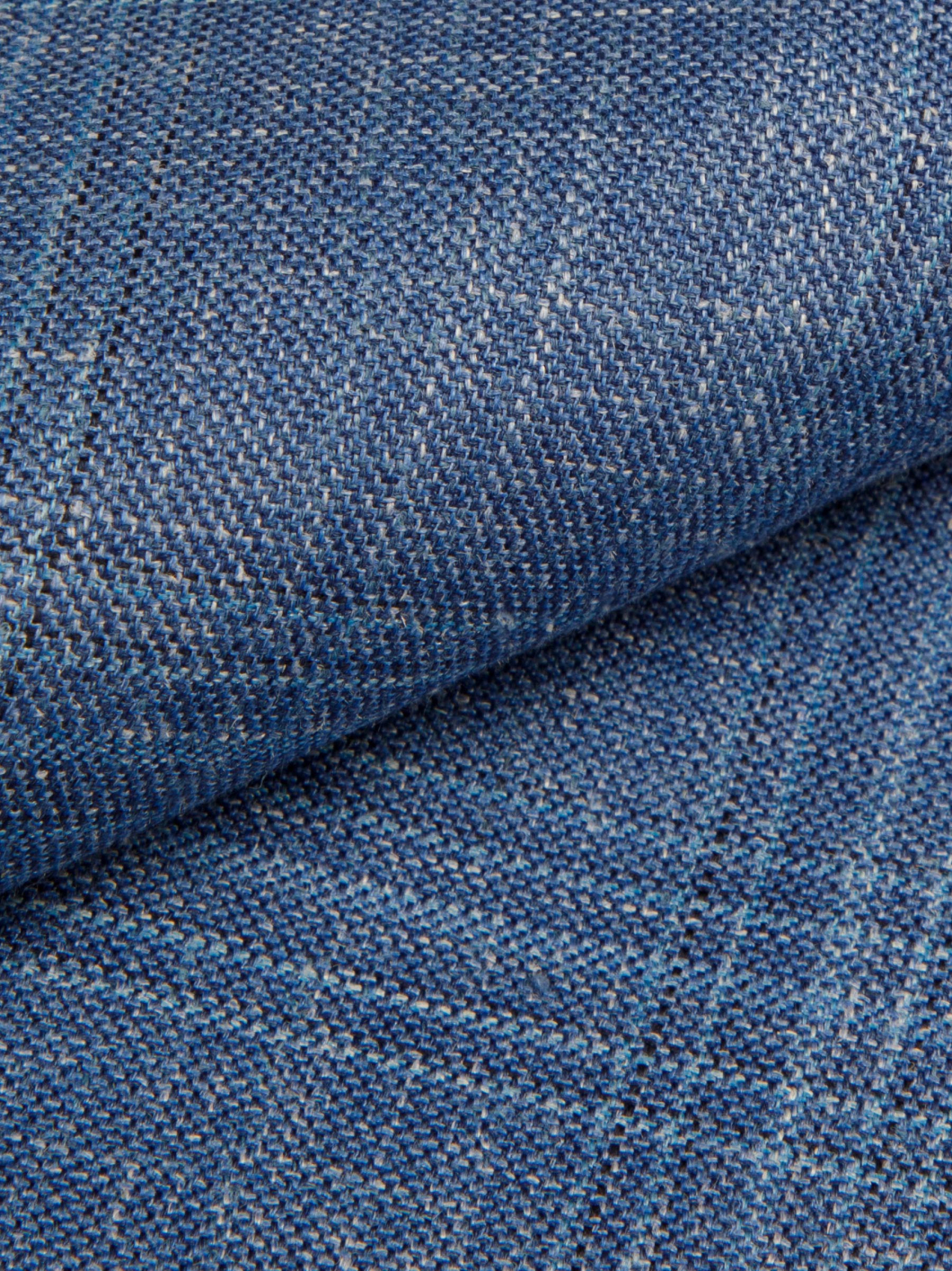 Veste à Carreaux Grande Taille Bleue