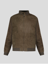 Blouson Daim Brun Capel Grande Taille