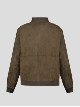 Blouson Daim Brun Capel Grande Taille