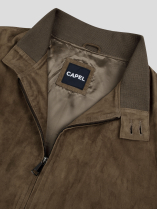 Blouson Daim Brun Capel Grande Taille