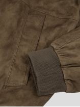 Blouson Daim Brun Capel Grande Taille