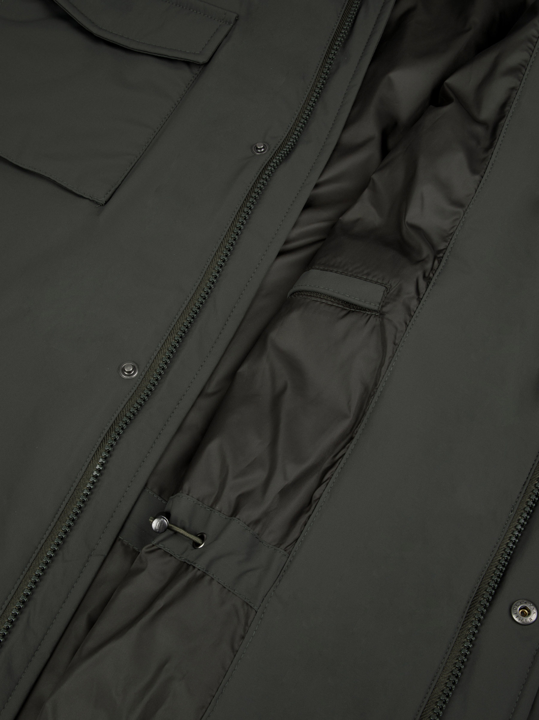 Parka Grande Taille Kaki