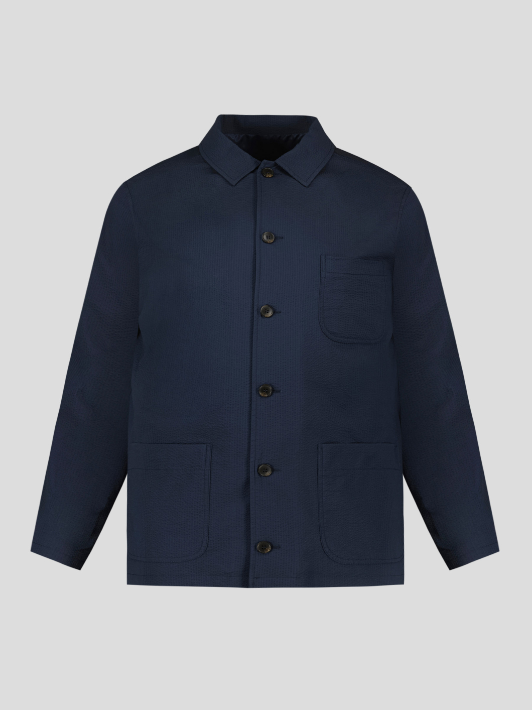 Veste Coton Grande Taille Marine