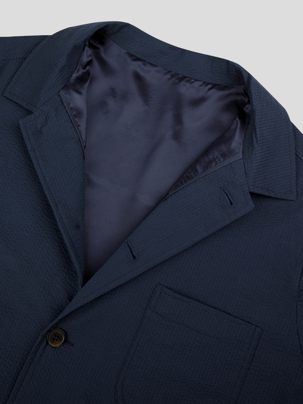 Veste Coton Grande Taille Marine