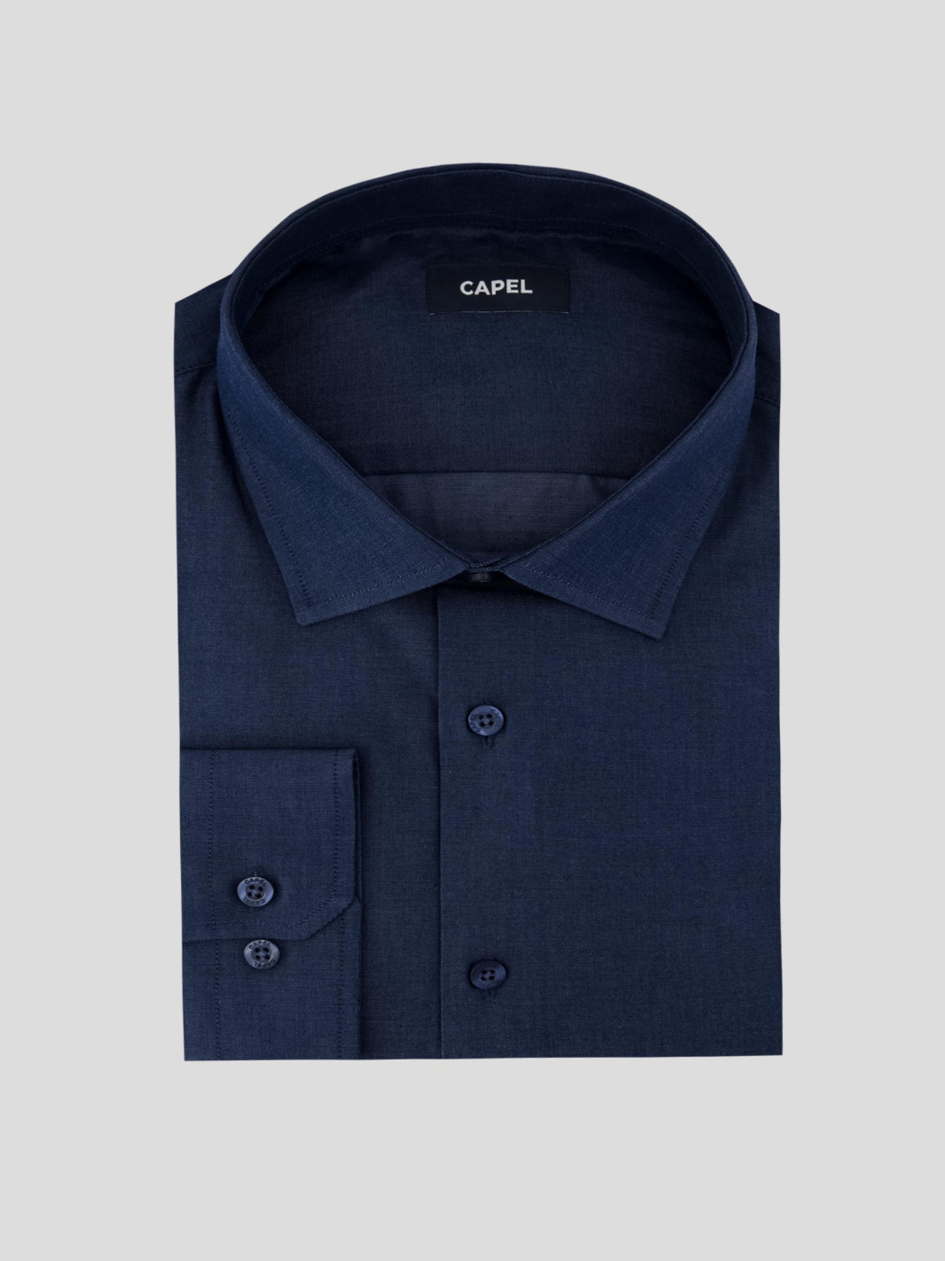 Chemise Grande Taille Indigo Unie