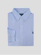 Chemise Maille Piquée Grande Taille Bleue