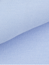 Chemise Maille Piquée Grande Taille Bleue