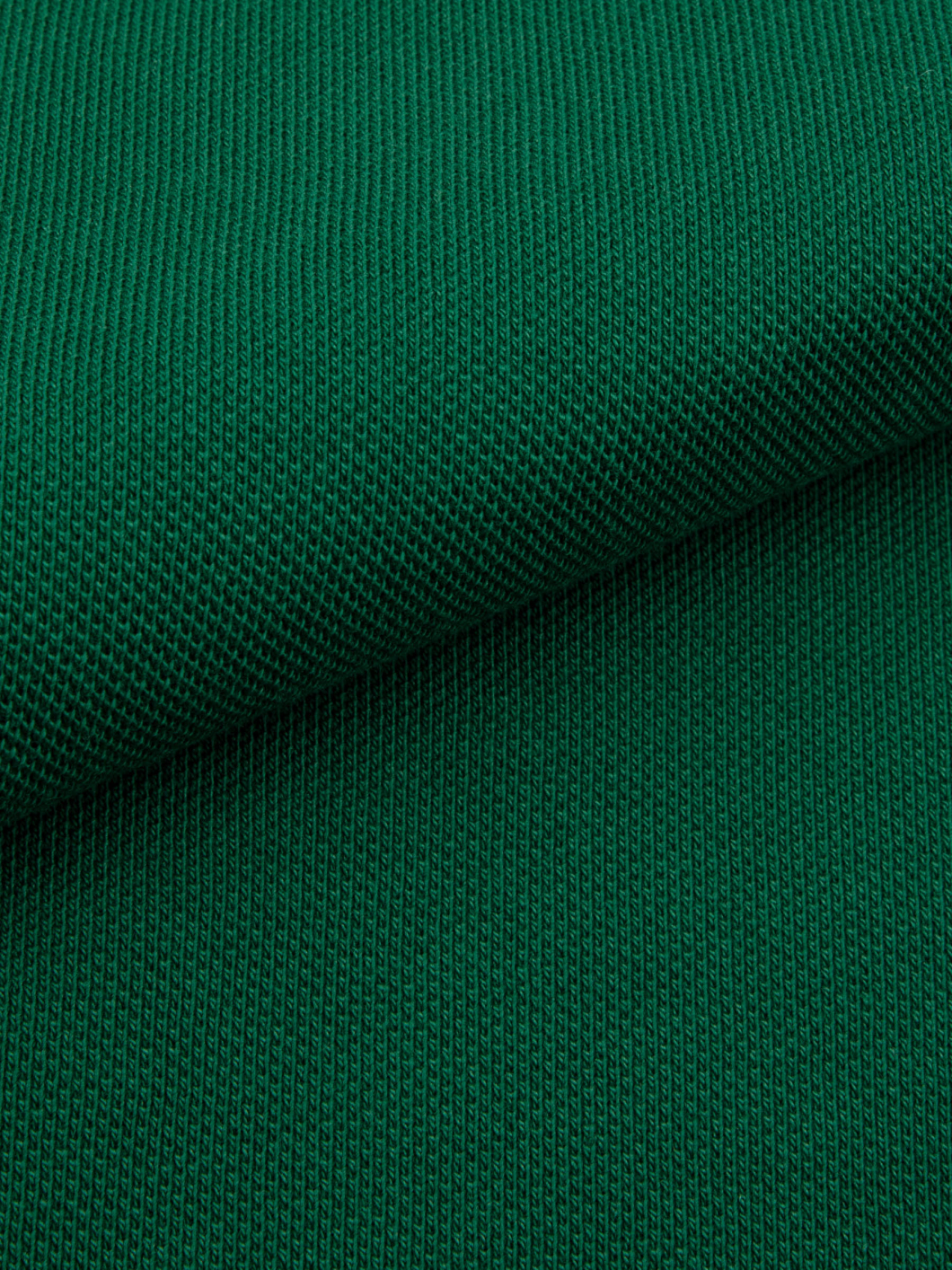 Polo Piqué Liserés Contrastés Grande Taille Vert