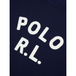 Sweatshirt Col Rond POLO R.L. Grande Taille Marine