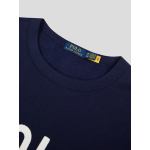 Sweatshirt Col Rond POLO R.L. Grande Taille Marine