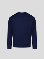 Sweatshirt Col Rond POLO R.L. Grande Taille Marine