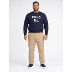 Sweatshirt Col Rond POLO R.L. Grande Taille Marine