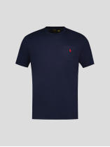 Tee-shirt Jersey avec Poche Grande Taille Marine