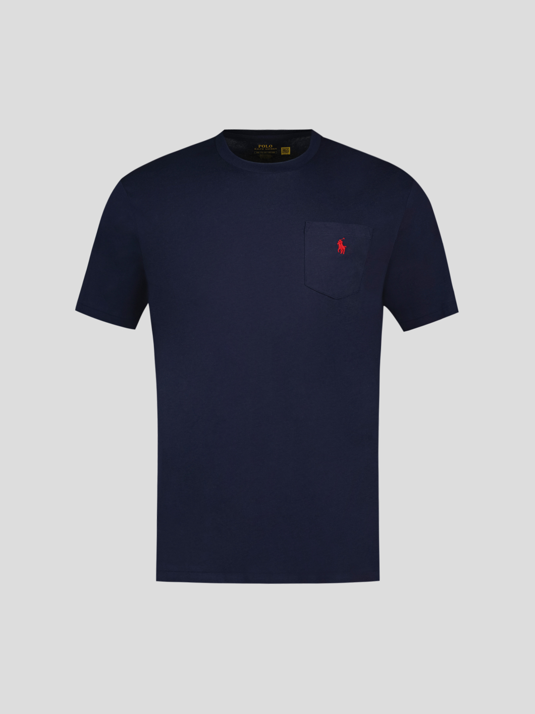 Tee-shirt Jersey avec Poche Grande Taille Marine