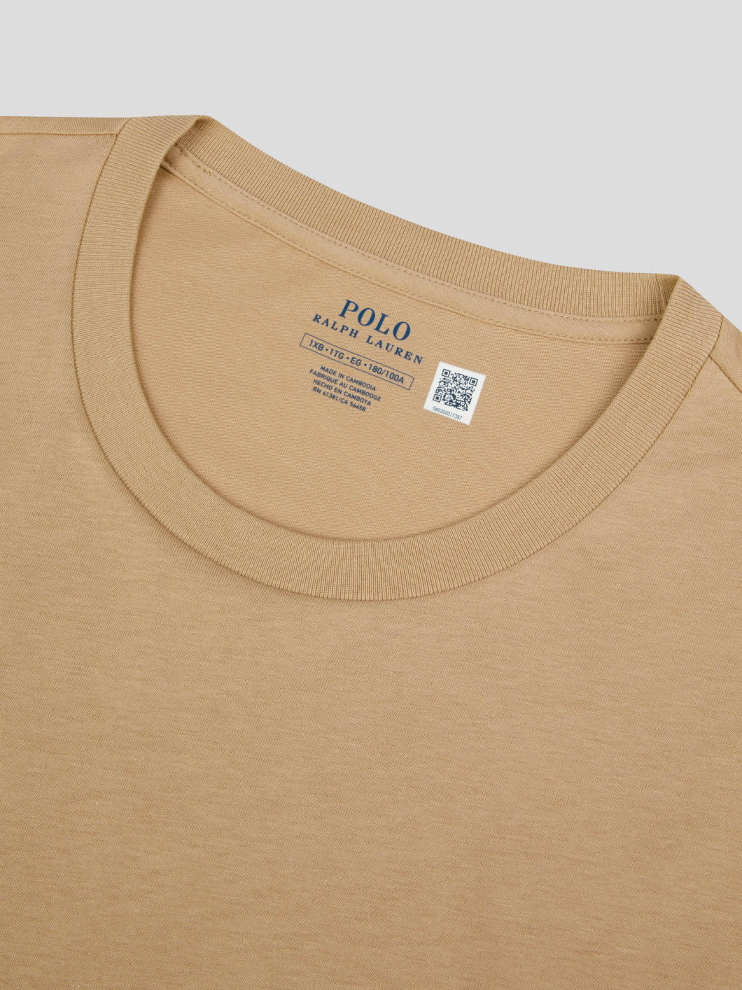 Tee-shirt Jersey Grande Taille Beige