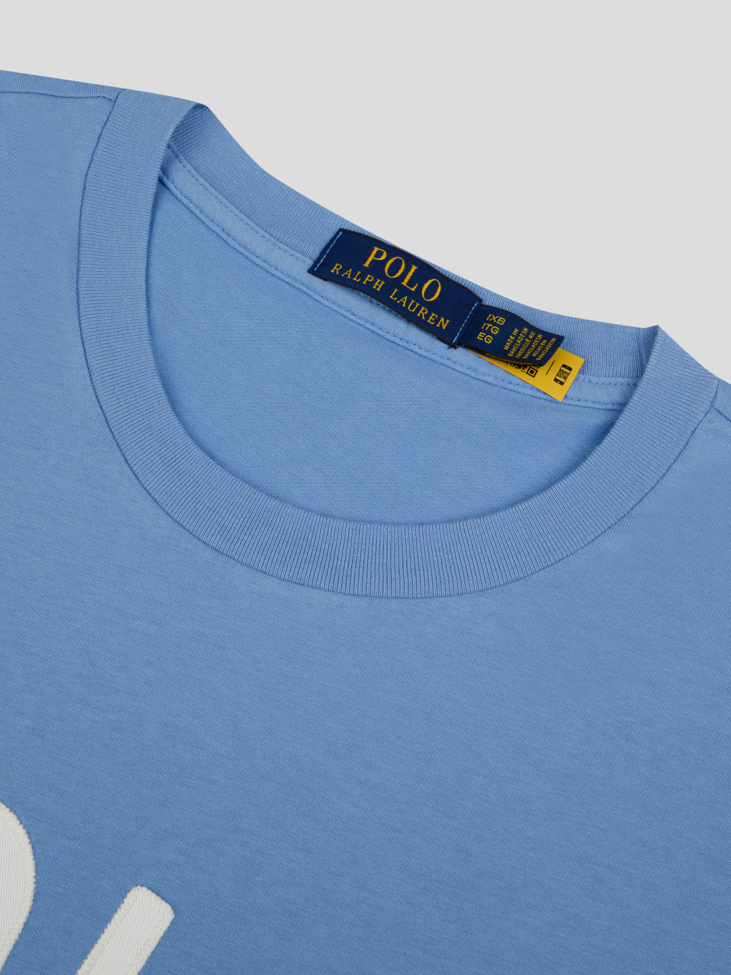 Tee-shirt Jersey POLO R.L. Grande Taille Ciel