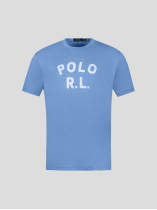 Tee-shirt Jersey POLO R.L. Grande Taille Ciel
