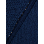 Haut Zippé Col Polo grande Taille Marine
