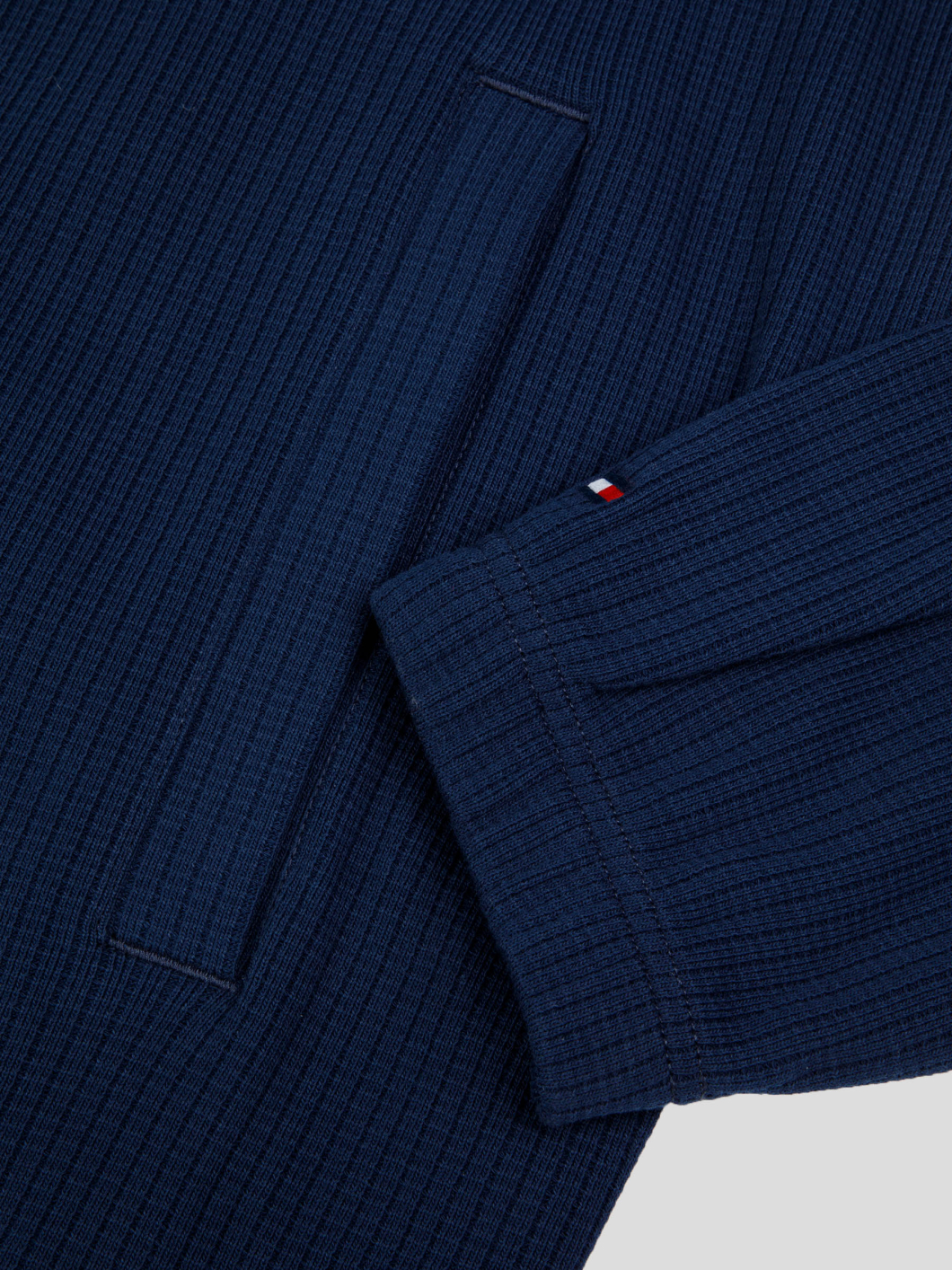 Haut Zippé Col Polo grande Taille Marine
