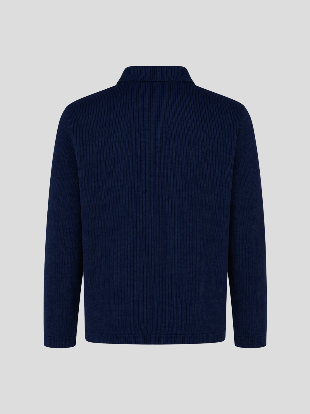 Haut Zippé Col Polo grande Taille Marine