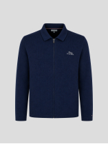 Haut Zippé Col Polo grande Taille Marine