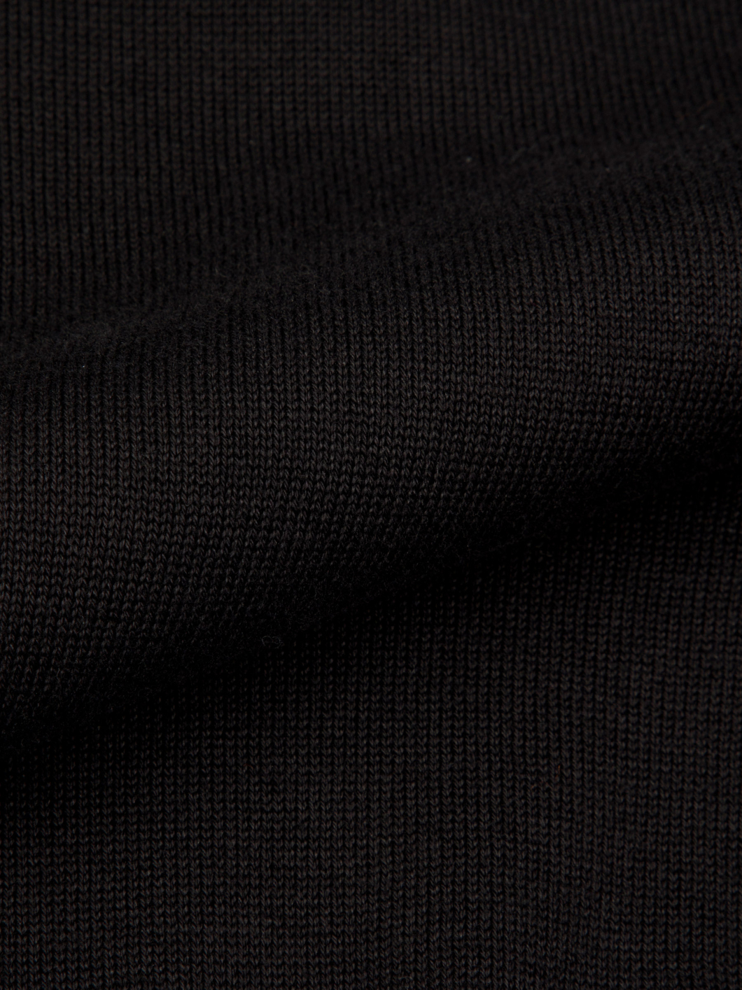 Cardigan Zippé Col Camionneur Grande Taille Noir