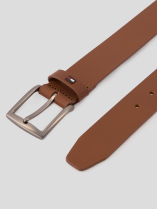 Ceinturon en Cuir Grande Taille Cognac