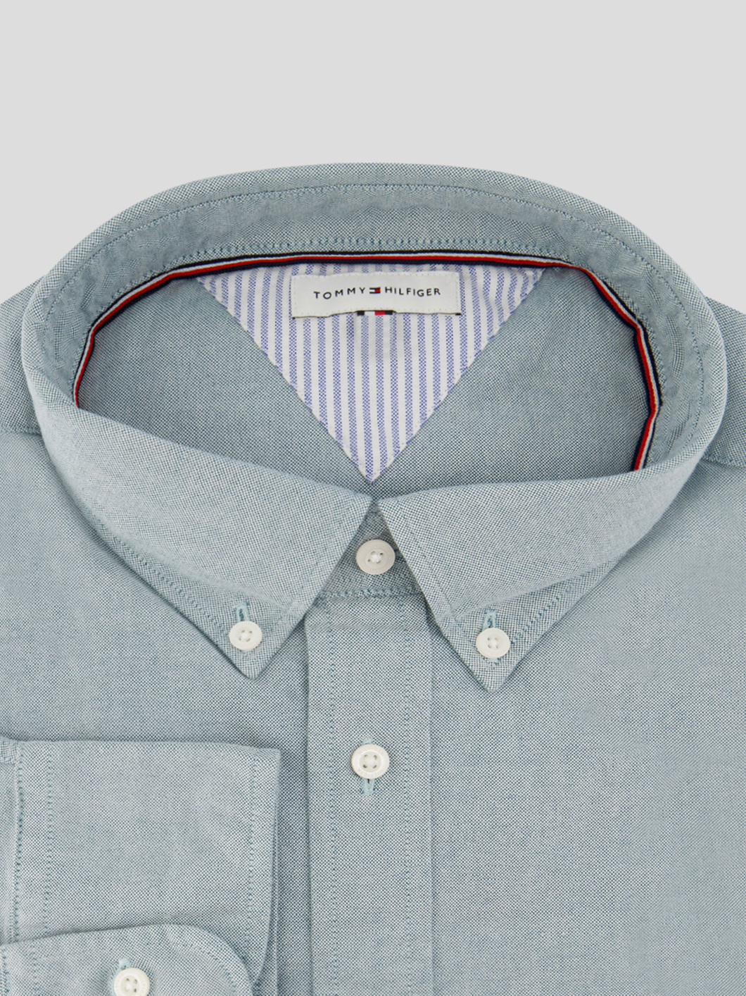 Chemise Oxford Grande Taille Vert Pastel