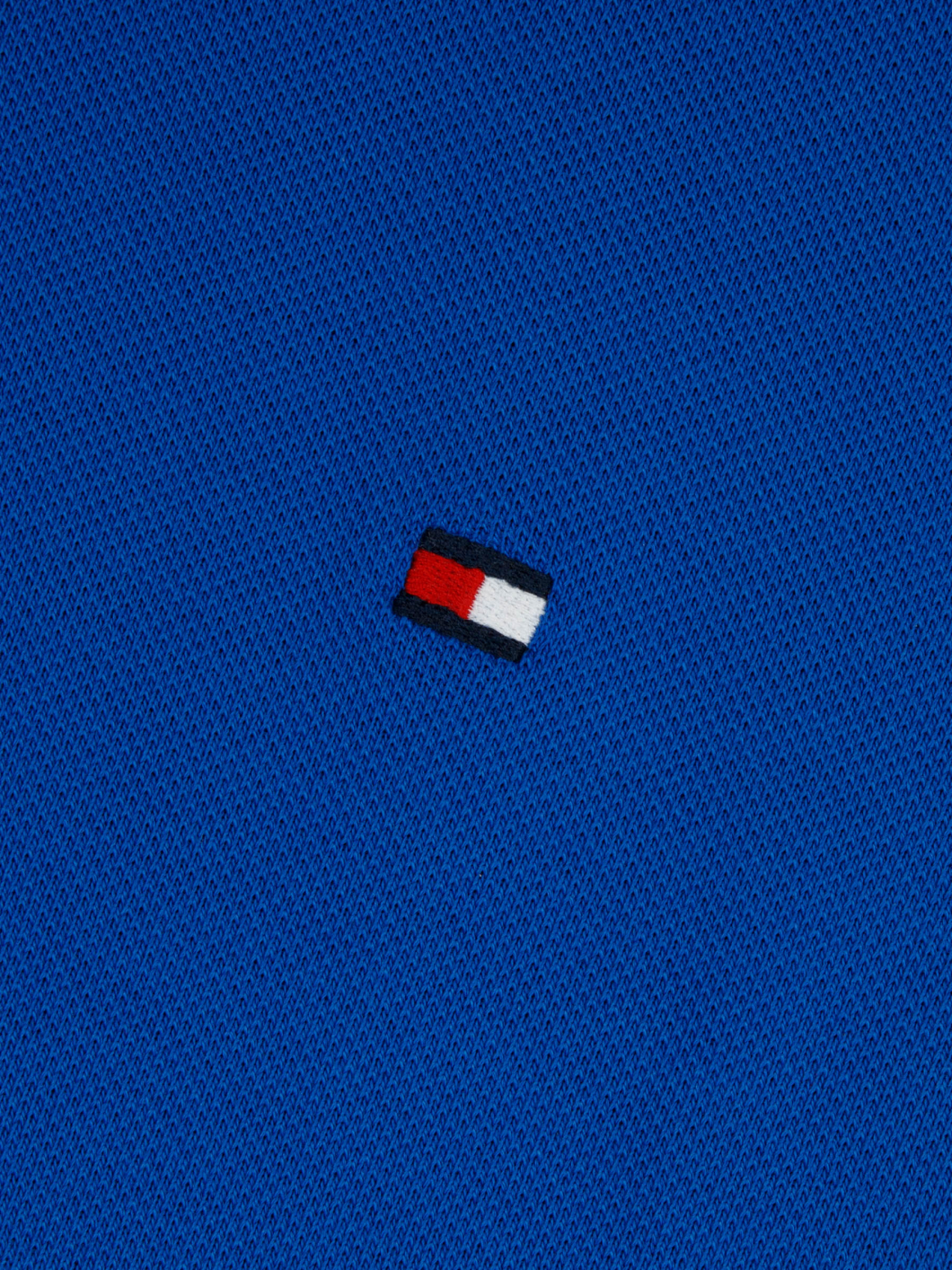 Polo Coton Piqué Grande Taille Bleu