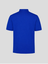 Polo Coton Piqué Grande Taille Bleu