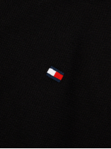 Polo Coton Piqué Grande Taille Noir